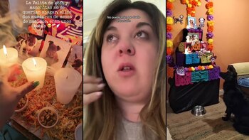 La viral reacción de una