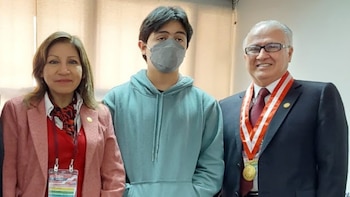 Joven invidente logró ingresar a