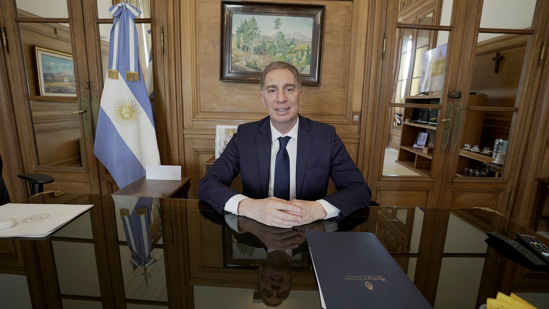 El jefe de Gabinete, Diego Santilli