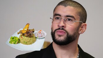 Bad Bunny exploró la gastronomía