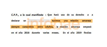 La declaración del cura cuando
