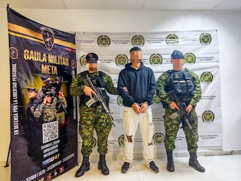 Fuerzas Militares rescataron a menor y capturaron a presunto reclutador del Frente 33 en Colombia - crédito Fuerzas Militares rescataron a menor y capturaron a presunto reclutador del Frente 33 en Colombia
