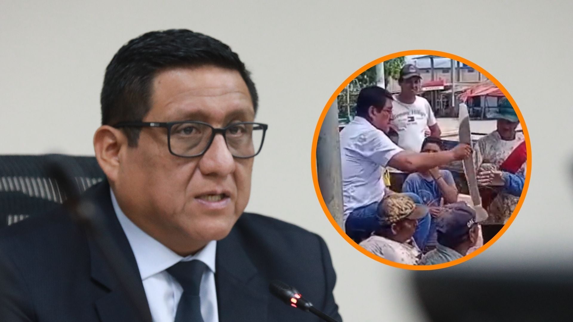Sancionan con S/ 55 mil al congresista fujimorista Héctor Ventura por entregar machetes en campaña