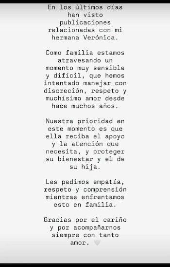 Jessica Giraldo, hermana y mánager