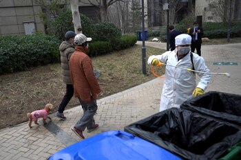 Un trabajador, de nombre Wang