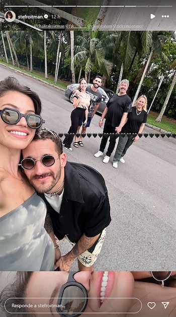 Stefi Roitman contó como vivió con Ricky Montaner y su familia el Huracán Milton