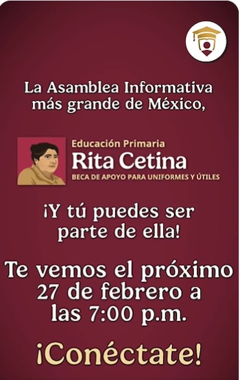 La Coordinación Nacional de Becas para