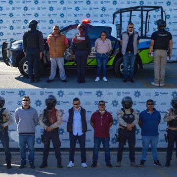 Banda 'Los Cubanos' en Puebla