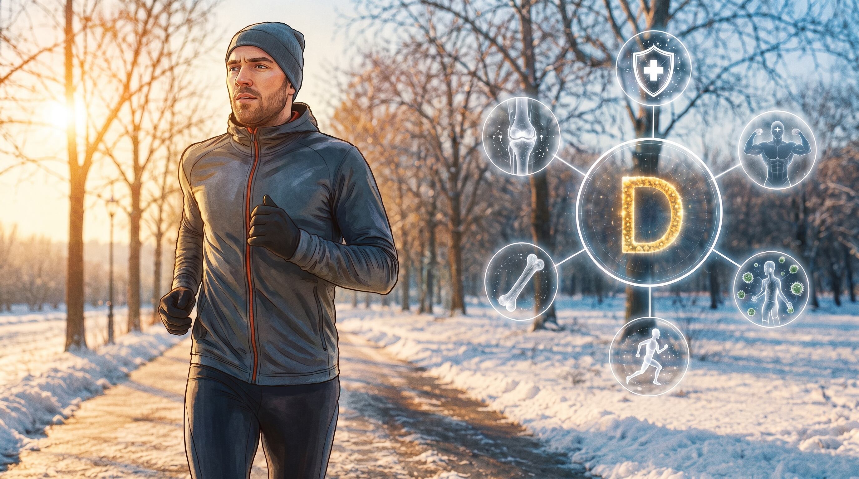Cómo mantener niveles de vitamina D saludables en invierno