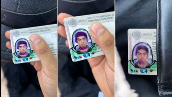 El joven tuvo que borrar