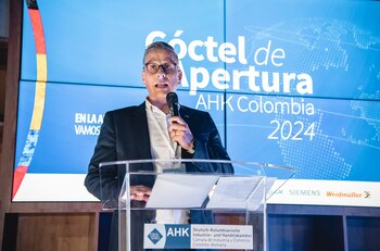 Mischa Groh llegó a Colombia