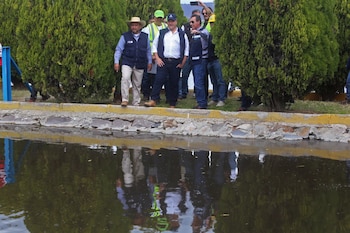 La intervención de la CIDH abre una nueva esperanza para los pobladores quienes han reactivado las protestas y la movilización que el peso de la enfermedad había apaciguado en los años recientes (FOTO: FERNANDO CARRANZA GARCIA / CUARTOSCURO)