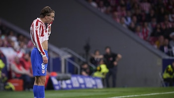 El centrocampista del Atlético Pablo Barrios sufre una lesión muscular en el muslo izquierdo