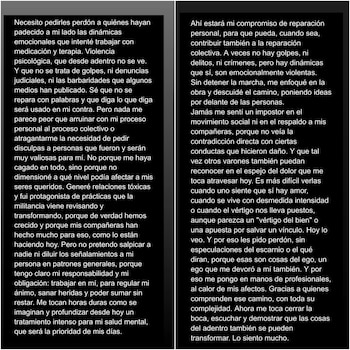 El comunicado de Nacho Levy luego de las denuncias en su contra