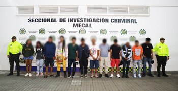 "Los Maléficos" basaban sus operaciones