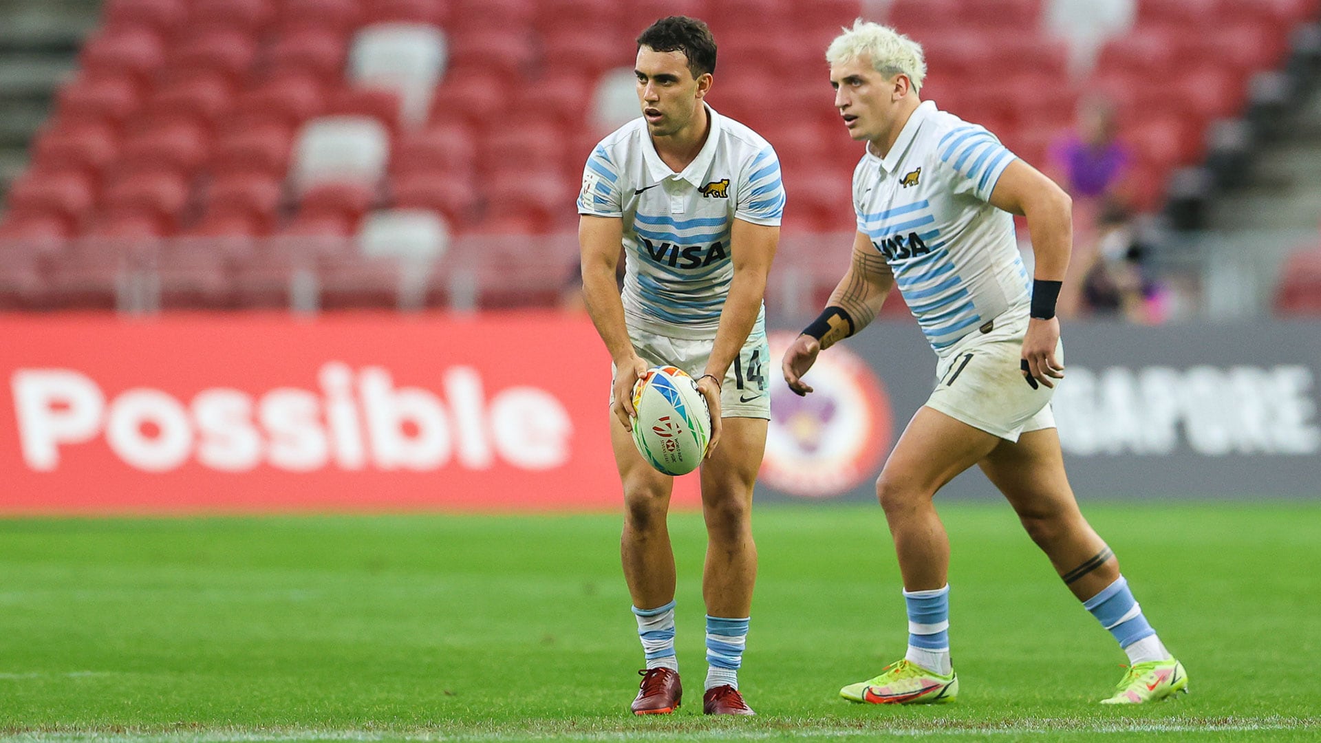 Luciano González junto a Joaquín Pellandini (@lospumas7arg)
