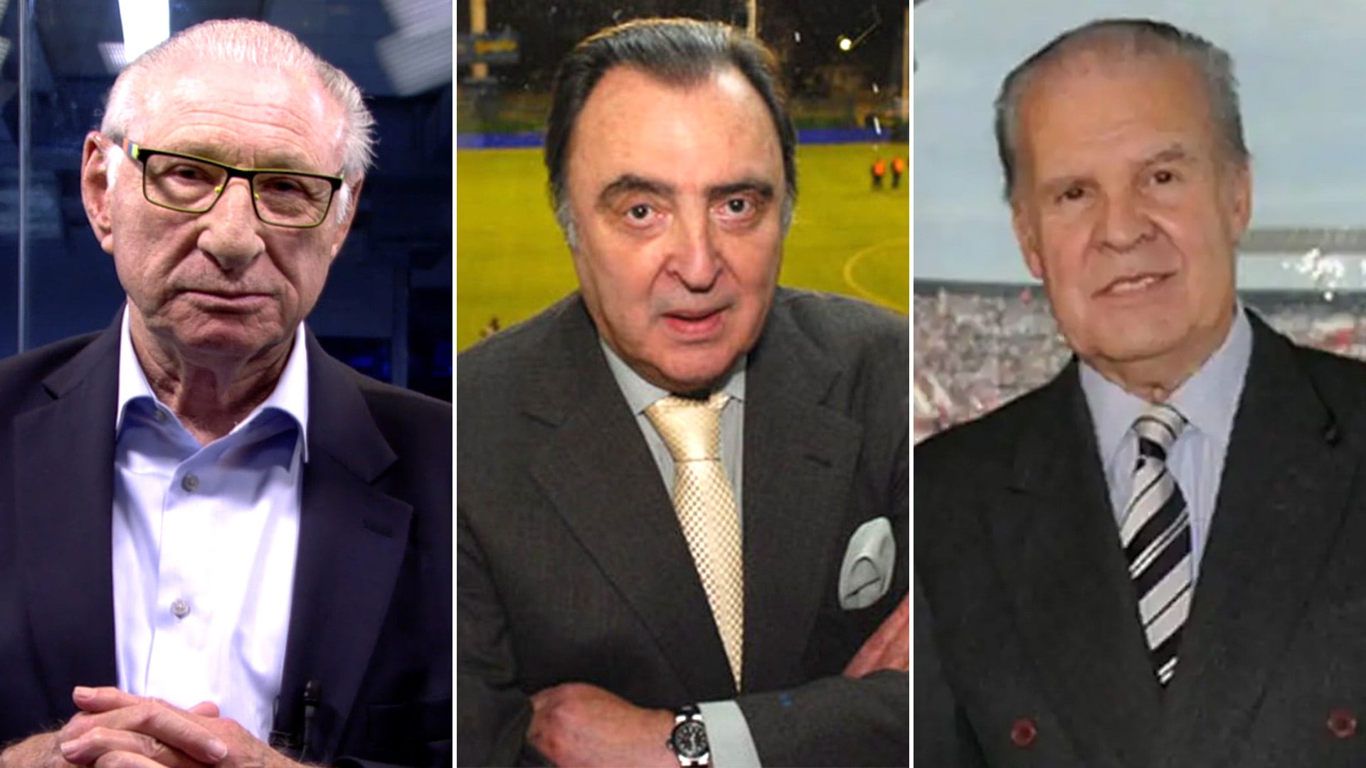 Ernesto Cherquis Bialo, Marcelo Araujo y Julio Ricardo