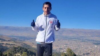 El fondista huancaíno logró obtener