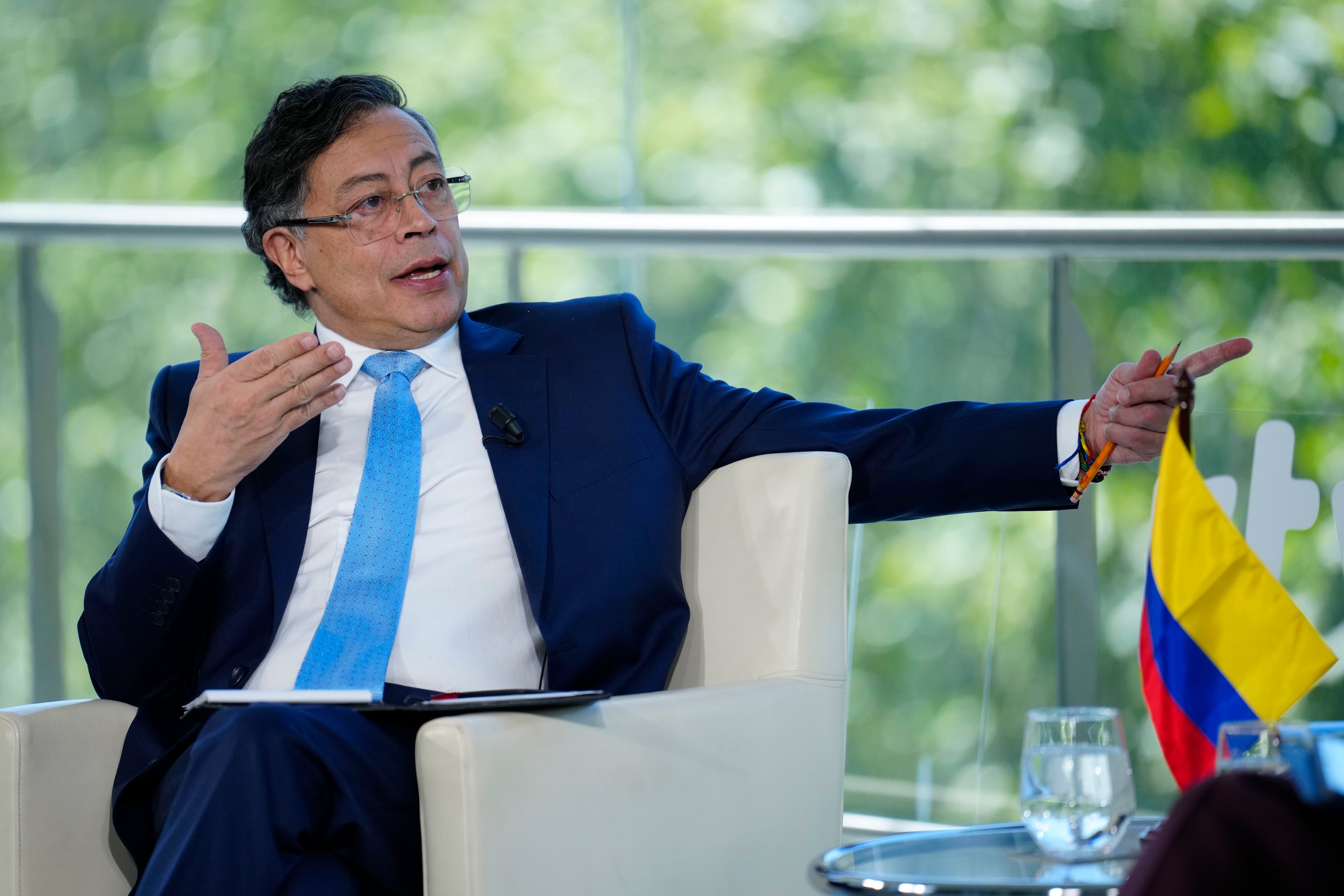 El presidente Gustavo Petro aseguró que la propuesta de asamblea constituyente será presentada el 20 de julio si se completan las firmas requeridas | EFE/ Alejandro Garcia