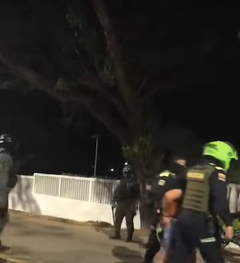 The alleged suspects were caught