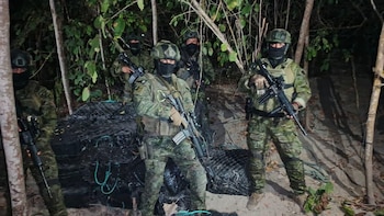 Ecuador incautó más de cuatro toneladas de droga en la costa de Manabí