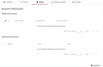 Portal único del conductor