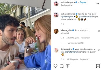 Post en Instagram de Sebastián