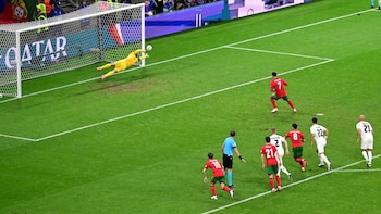 Parada de Oblak al penalti