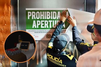 La Policía selló el establecimiento