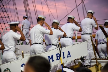 La agenda internacional del Crucero de Cadetes 2026 incluye escalas clave en Willemstad, Ponce, varias ciudades estadounidenses y canadienses, así como destinos europeos y africanos - crédito