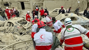 La Media Luna Roja iraní