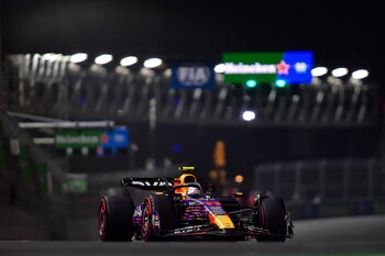 El piloto mexicano salió temprano