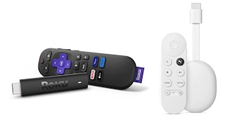 Roku Express 4K y Chromecast,