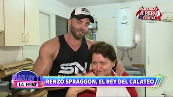 Renzo Spraggon revela que ha ganado popularidad en Perú. (Captura: Magaly TV La Firme)