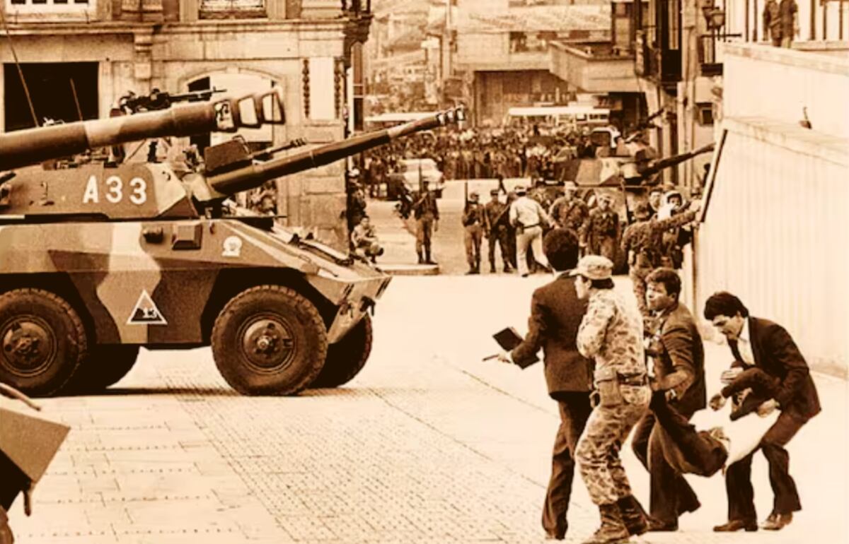 El M-19 no recibió ningún tipo de castigo por lo registrado en la toma - crédito AFP