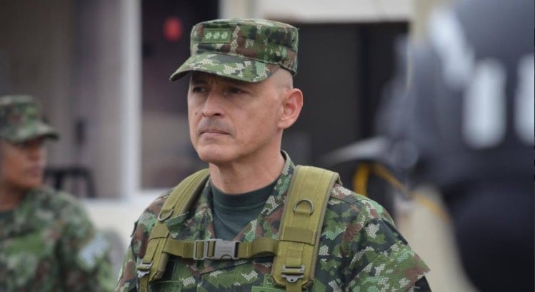 El general Erick Rodríguez se desempeñaba como subjefe de Operaciones del Comando General de las Fuerzas Militares y subjefe de Estado Mayor de Operaciones Conjuntas al momento de conocerse su salida de la institución - crédito Ejército Nacional