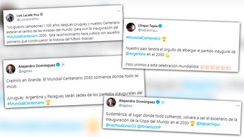 Las primeras reacciones en redes