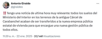 Perfil de X de Antonio