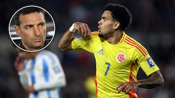 Luis Díaz tuvo un cruce