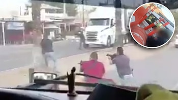 Los dos hombres abatidos en