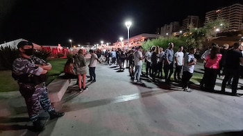 En la zona hubo presencia