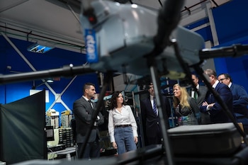 La presidenta de la Comunidad