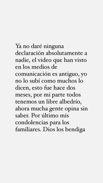 Azucena Calvay responde a críticas