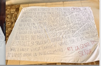 Amenaza contra Crispín Agustín, aspirante