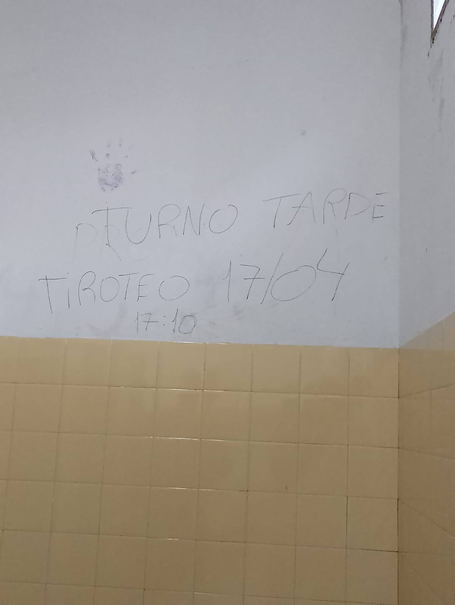 En este caso, el mensaje refería a un supuesto hecho que sucedería en el turno tarde, a las