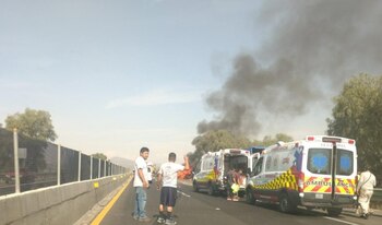 Los peregrinos regresaban de la