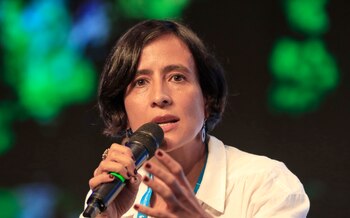 La ministra de Ambiente y