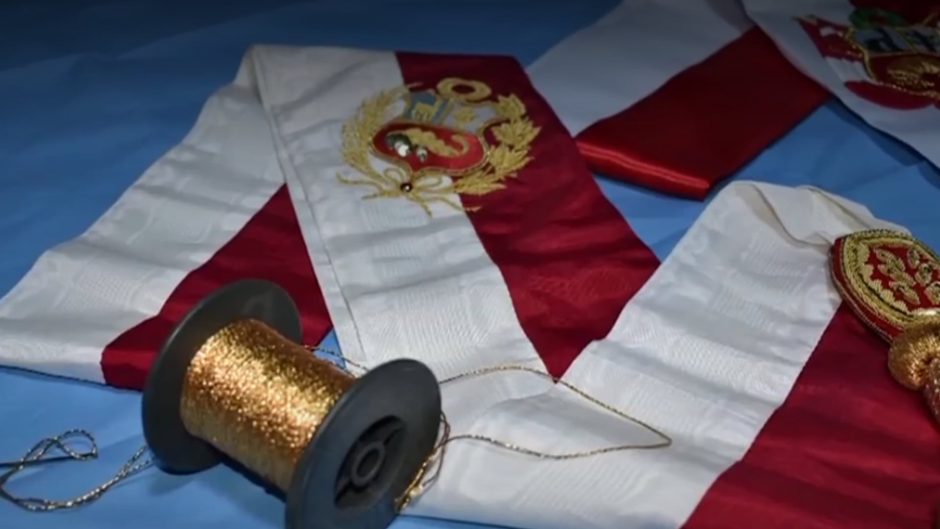 Banda presidencial está lista: ¿Quién está detrás de la confección para investir al próximo mandatario del Perú?