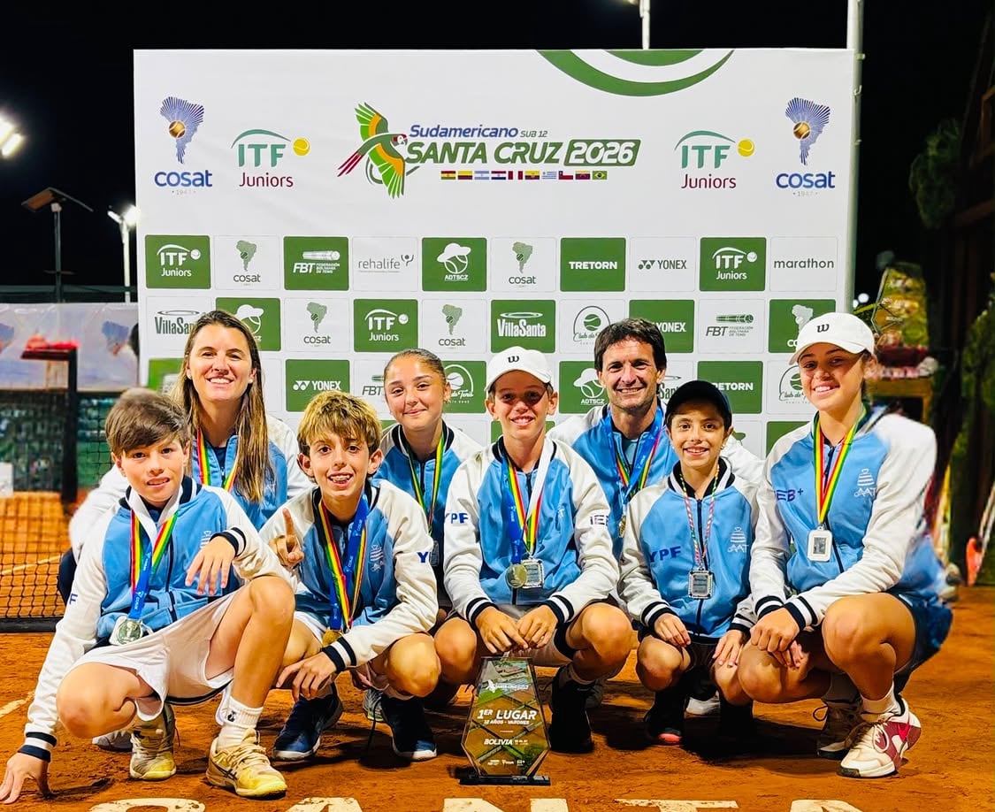 Los equipos argentinos que disputaron el Sudamericano Sub-12 de Bolivia (Crédito: COSAT)