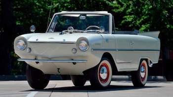 Un Amphicar totalmente restaurado, con